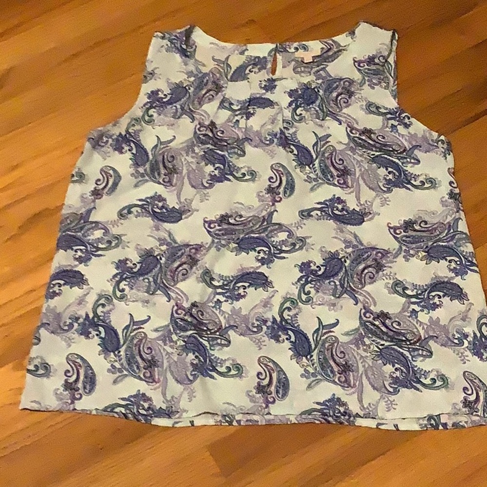 Talbots sheer top